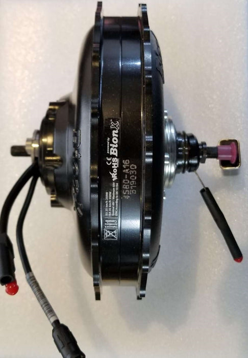 BionX IGH motor - 350W, 300RPM, 36 Spokes, Classic Connector, Black, 01-4580