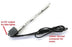 Battery dock for DT batteries (DX, DV) Black. No DC ouput jack