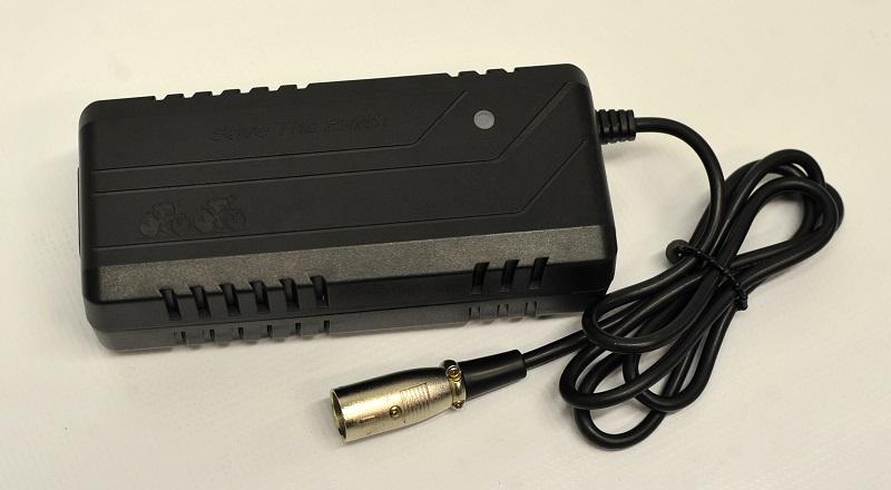 BionX charger for Li-Mn 37v batteries (10S) with XLR 4 plug, 01-3444