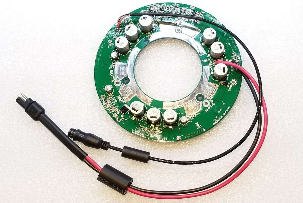 BionX Motor PCB Assembly with wires, IGH_V1.3b, for D-Series motors.
