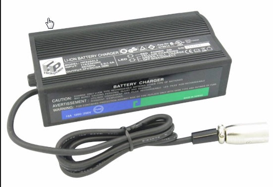 Chargeur BionX pour batteries Li-Mn 37v (10S) avec prise XLR4, 01-3444 HP OCCASION